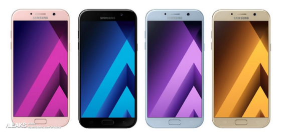 Samsung Galaxy A5 2017 press render leaks colors specifications specs, Samsung Galaxy A5 (2017): Διέρρευσαν press render και specs