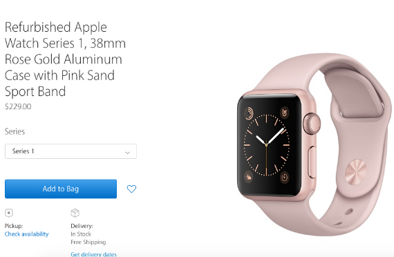 apple watch refurbished, Apple Watch: Η Apple διαθέτει refurbished μοντέλα από 229 δολάρια