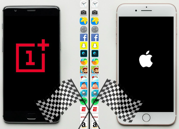 OnePlus 3T vs iPhone 7 Plus, OnePlus 3T vs iPhone 7 Plus: Speed test video