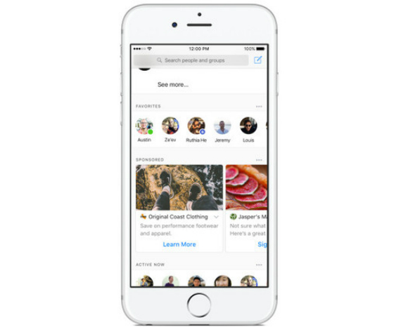 facebook messenger apps, Facebook: Ανακοίνωσε την έλευση διαφημίσεων στο Messenger app