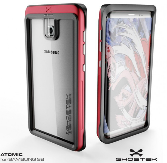 samsung galaxy s8 case, Samsung Galaxy S8: Εμφανίζεται σε renders μέσα σε θήκη
