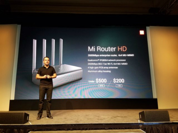 Mi Router HD Xiaomi CES 2017 storage network TB, Xiaomi Mi Router HD: Δυνατές επιδόσεις και μεγάλος αποθηκευτικός χώρος [CES 2017]