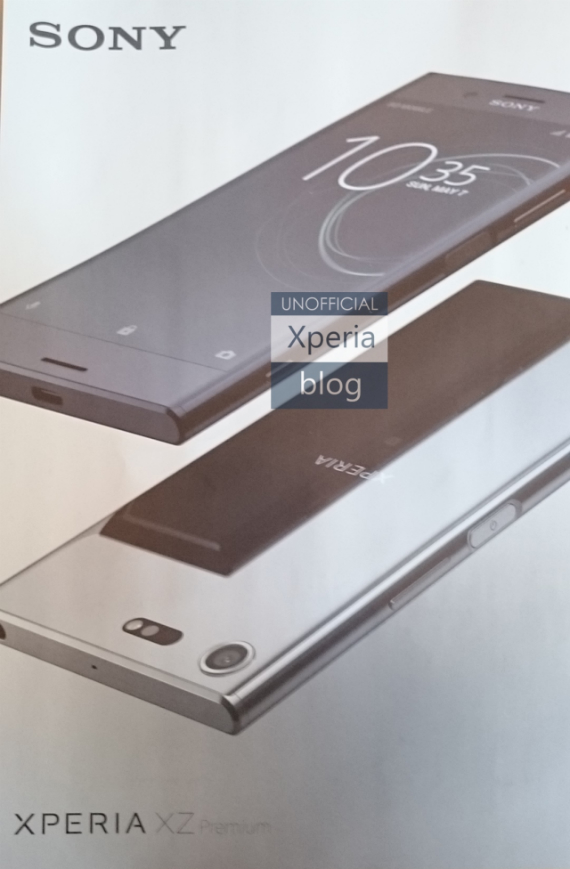 Sony Xperia XZ Premium image, Η πρώτη φωτογραφία του 4K Sony Xperia XZ Premium