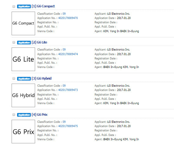 LG G6 lite compact, LG G6: Με Compact και Lite εκδόσεις;