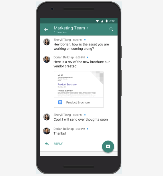 hangouts meet chat, H Google διαχωρίζει το Hangouts app σε Meet και Chat