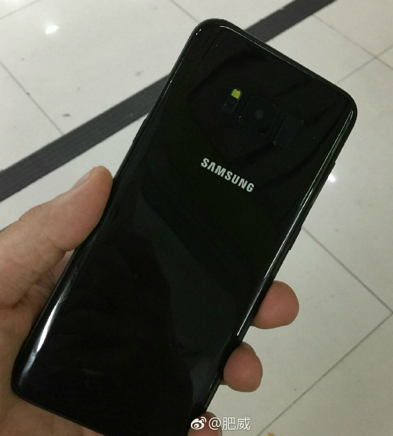 samsung galaxy s8 black, Samsung Galaxy S8: Φωτογραφίζεται σε γυαλιστερό μαύρο χρώμα