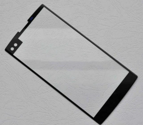 lg v30 dual selfie camera, LG V30: Εικόνα του μπροστινού panel με διπλή selfie κάμερα