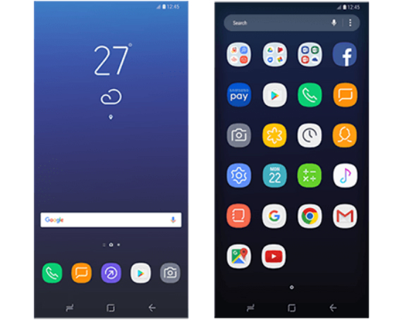 galaxy s8 ui, Samsung Galaxy S8: Διέρρευσαν user interface και εικονίδια