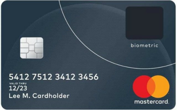 Mastercard fingerprint scanner, Η Mastercard κυκλοφόρησε κάρτες με αισθητήρα αποτυπωμάτων