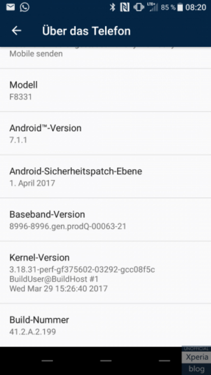 sony xperia nougat update, Sony Xperia XZ &#038; X Performance: Αναβαθμίζονται σε Android 7.1.1