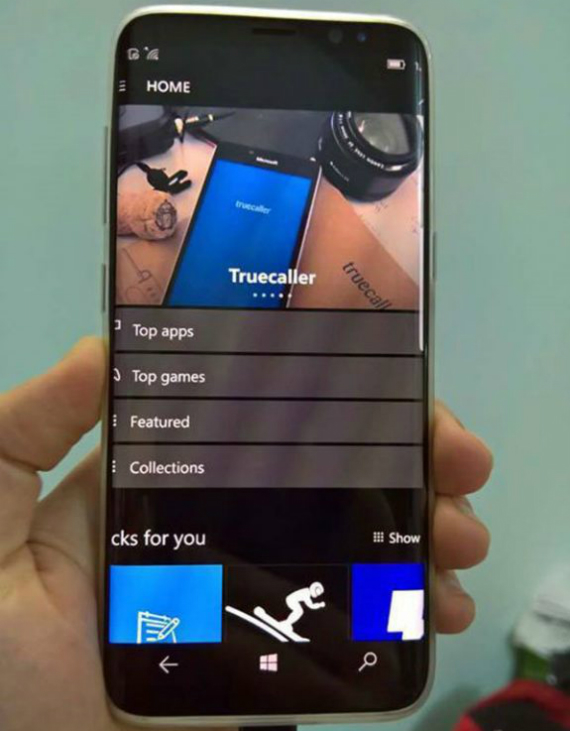 galaxy s8 windows 10 mobile, Samsung Galaxy S8 με Windows 10 Mobile