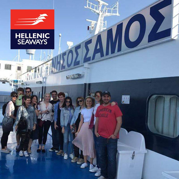 Νήσος Σάμος Hellenic Seaways δωρεάν WiFi, Αποστολή στην Σαντορίνη με το Νήσος Σάμος της Hellenic Seaways και δωρεάν WiFi