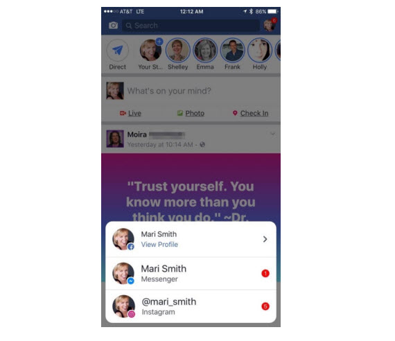 Facebook Messenger Instagram, Facebook, Messenger και Instagram ενώνονται με κοινές ειδοποιήσεις
