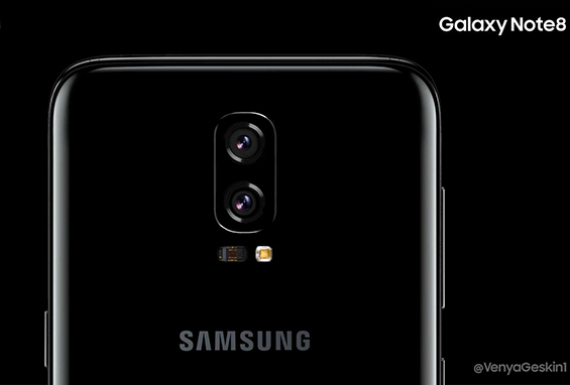 galaxy note 8 display, Galaxy Note 8: Πληροφορίες για οθόνη 6.3&#8243; και διπλή κάμερα