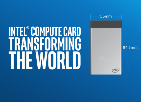 Intel Compute Card, Intel Compute Card: PC σε μέγεθος πιστωτικής