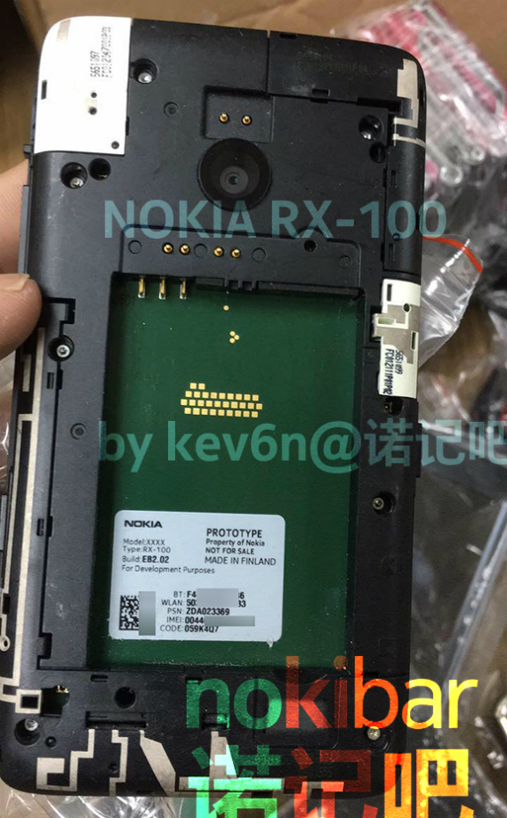 nokia rx-100, Το ακυρωμένο Nokia RX-100 με Windows Phone 8 και QWERTY