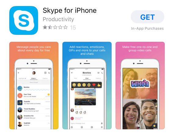 Skype app for iOS νέα, Skype: Αναβαθμισμένη έκδοση και για iOS