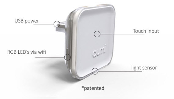 Aumi Mini φωτάκι, Aumi Mini: Το έξυπνο Wi-Fi φωτάκι νυχτός