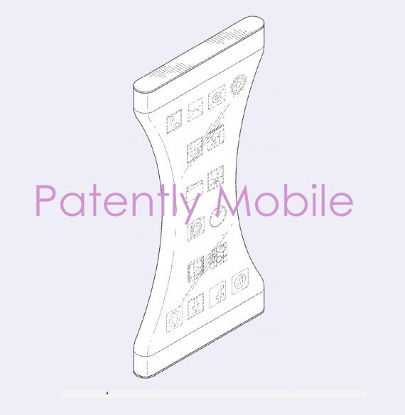 Samsung οθόνες πατέντες, Samsung: Ελαστικές οθόνες και οθόνη-κλεψύδρα στις νέες πατέντες