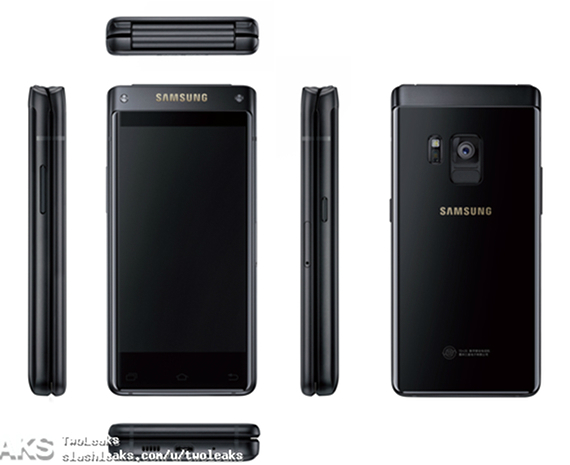 Samsung SM-W2018 flip phone render, Samsung SM-W2018: Το πρώτο render του high-end flip phone