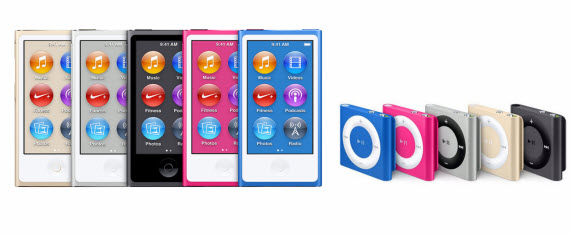 ipod shuffle nano τέλος, Η Apple βάζει τέλος στα iPod shuffle και iPod nano
