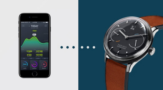 Sequent smartwatch, Sequent: Smartwatch που φορτίζει με την κίνηση