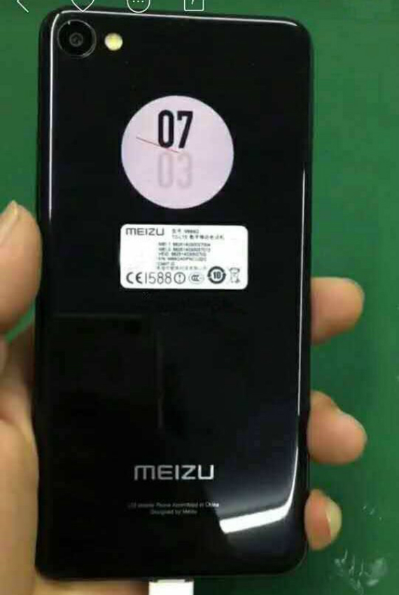 Meizu X2 circular display, Meizu X2: Φωτογραφίες με δεύτερη στρογγυλή οθόνη στην πλάτη