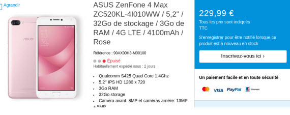 ASUS Zenfone 4 specs τιμή, ASUS ZenFone 4: Διέρρευσαν κατά λάθος τα specs και οι τιμές όλης της σειράς