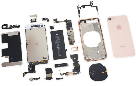 iphone 8 components cost, iPhone 8 &#038; 8 Plus: Στα 247 και 288 δολάρια το κόστος των κομματιών
