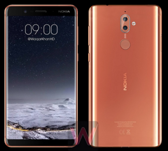 nokia 9 renders, Nokia 9: Renders δείχνουν το bezel-less design