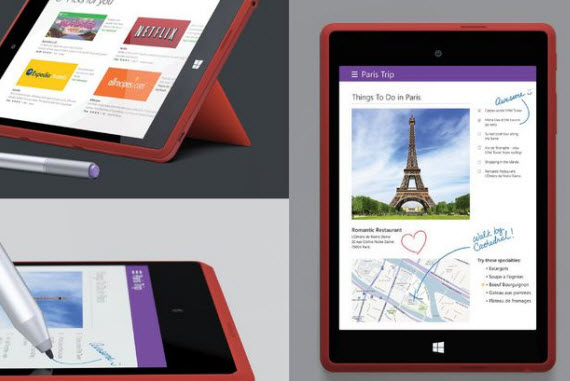 Microsoft Surface Mini προδιαγραφές, Microsoft Surface Mini: Εικόνες από το tablet που ακυρώθηκε
