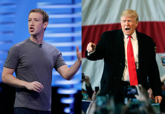 zuckerberg trump, Zuckerberg και Trump ανοίγουν &#8220;πόλεμο&#8221; μέσω social media