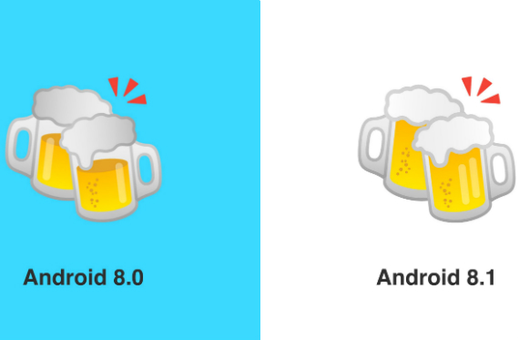 Android 8.1 burger emoji, Android 8.1: Η Google διορθώνει το &#8220;προβληματικό&#8221; burger emoji