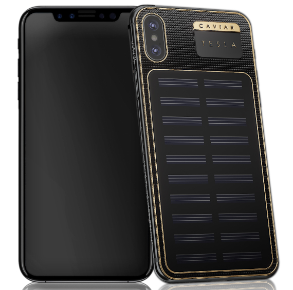 iPhone X Tesla, iPhone X Tesla: Με ηλιακό πάνελ και τιμή 4700 δολάρια