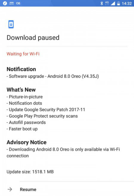nokia 8 android oreo update, Nokia 8: Διαθέσιμο το Android Oreo update