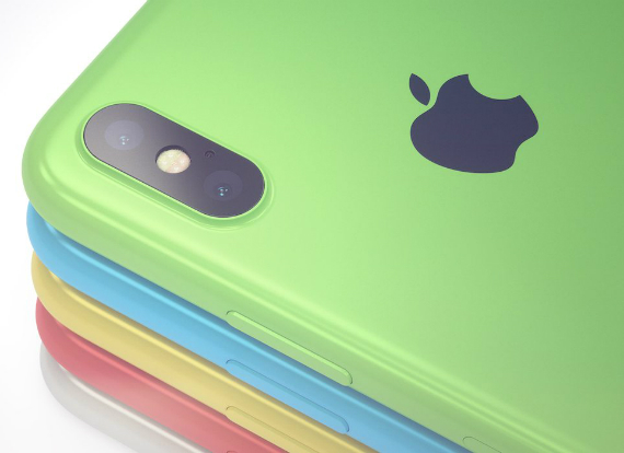 iPhone Xc concept, iPhone Xc: Πως θα ήταν το πιο φθηνό και πολύχρωμο iPhone X [concept]
