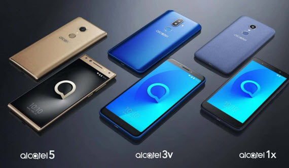 Alcatel smartphones 2018, Alcatel: Νέα σειρά smartphone με οθόνες αναλογίας 18:9 [CES 2018]