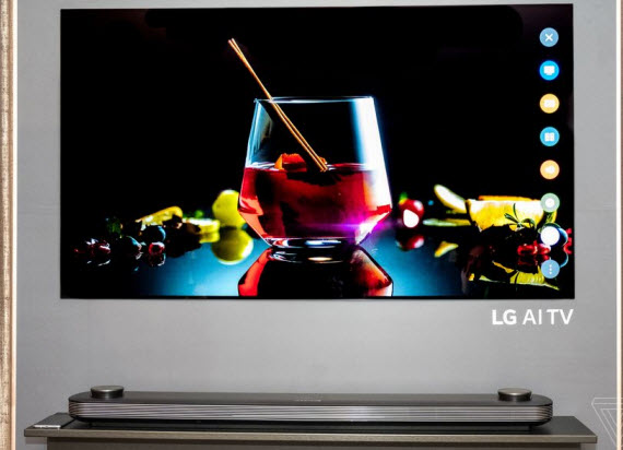LG 4k OLED Super UHD TV CES 2018, LG: Νέες AI τηλεοράσεις 4K OLED και Super UHD [CES 2018]
