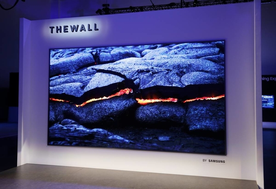 The Wall modular MicroLED τηλεόραση 146 ιντσών Samsung CES 2018, The Wall: Modular MicroLED τηλεόραση 146 ιντσών από την Samsung [CES 2018]
