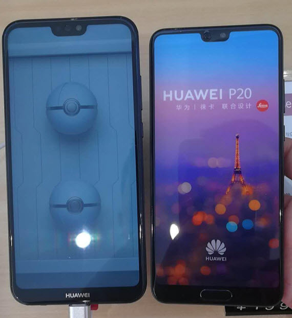 Huawei P20 P20 Lite σύγκριση, Το Huawei P20 δείχνει μικρό μπροστά στο Huawei P20 Lite