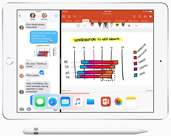 Νέο apple ipad apple pencil 329 δολάρια μαθητές εκπαιδευτικούς 299 δολάρια, Νέο iPad: Συμβατό με Apple Pencil και τιμή 329 δολάρια