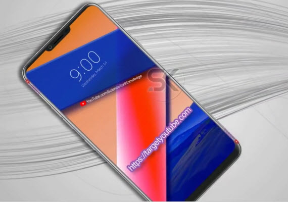 LG G7 concept renders, LG G7: Σε concept renders με notch και λεπτά bezels