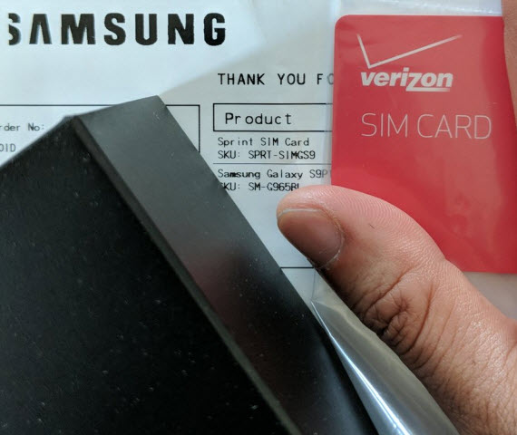 Samsung Galaxy S9 SIM, Samsung Galaxy S9: Η γκάφα στις ΗΠΑ με τις SIM