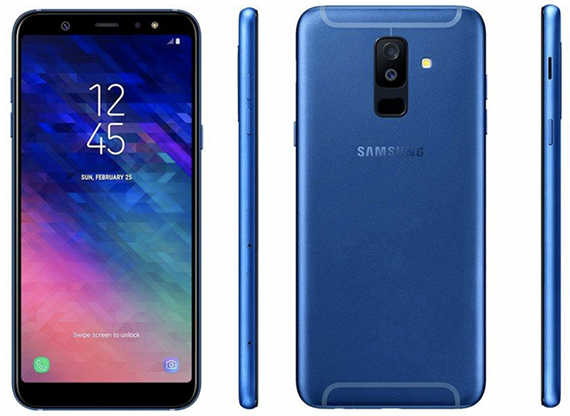 Galaxy A6+, To Samsung Galaxy A6+ διαρρέει σε ιδιαίτερο μπλε και χρυσό χρωματισμό