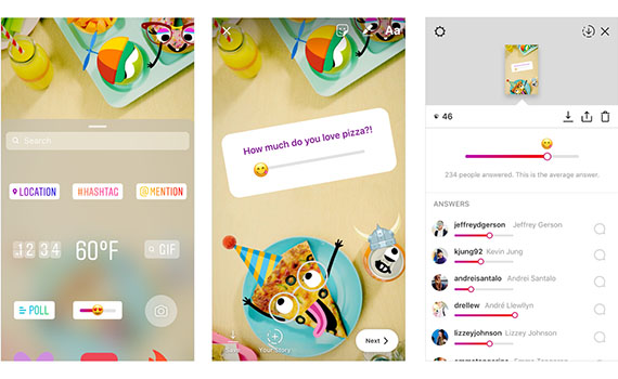 emoji slider, Το Instagram προσθέτει το emoji slider, έναν νέο τρόπο ψηφοφορίας μεταξύ των χρηστών