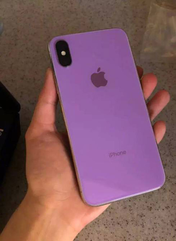 πρωτότυπο iphone x 2018 μωβ παστέλ πράσινο χρώμα, Πρωτότυπο iPhone X εμφανίστηκε σε μωβ και παστέλ πράσινο χρώμα