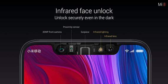 xiaomi mi8 snapdragon 845 6gb ram infrared face unlock, Xiaomi Mi8: Επίσημο με Snapdragon 845, 6GB RAM, διπλή κάμερα, Infrared Face Unlock και τιμή 360 ευρώ
