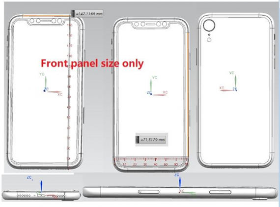 X Plus, iPhone X Plus: Διέρρευσαν σχέδια με διαστάσεις και τριπλή κάμερα στο πίσω μέρος