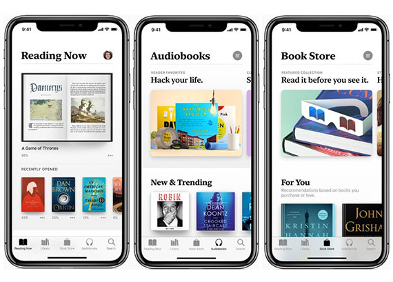 Apple Books app, Το Apple Books app στο iOS 12 αντικαθιστά το iBooks. Τι νέο φέρνει