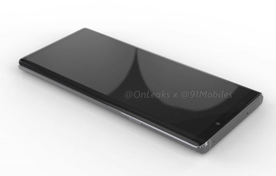 Samsung Galaxy Note 9, Samsung Galaxy Note 9: Render σε εικόνες και video